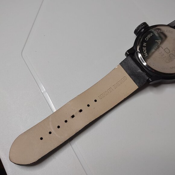 Very Awesome Black Aldo Analog Watch - Picture 6 of 11